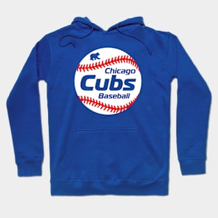 Cubs 80s Retro Ball Hoodie